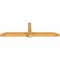Ekena Millwork Eugene Rough Sawn Timber Gable Bracket, Western Red Cedar, 108"W x 31 1/2"H x 6"D x 6"F, 7/12 Pitch GBW108X31X0606EUG00RWR - alternate 3